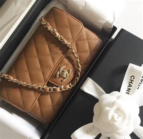 chanel caramel mini rectangular|chanel mini rectangular size.